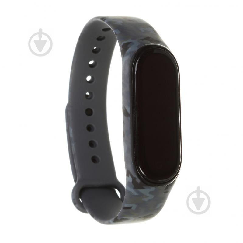 Ремінець для фітнес-браслета Armorstandart ARM-Y для Xiaomi Mi Band 4/3 Graphite (ARM56443) 56443 - фото 1