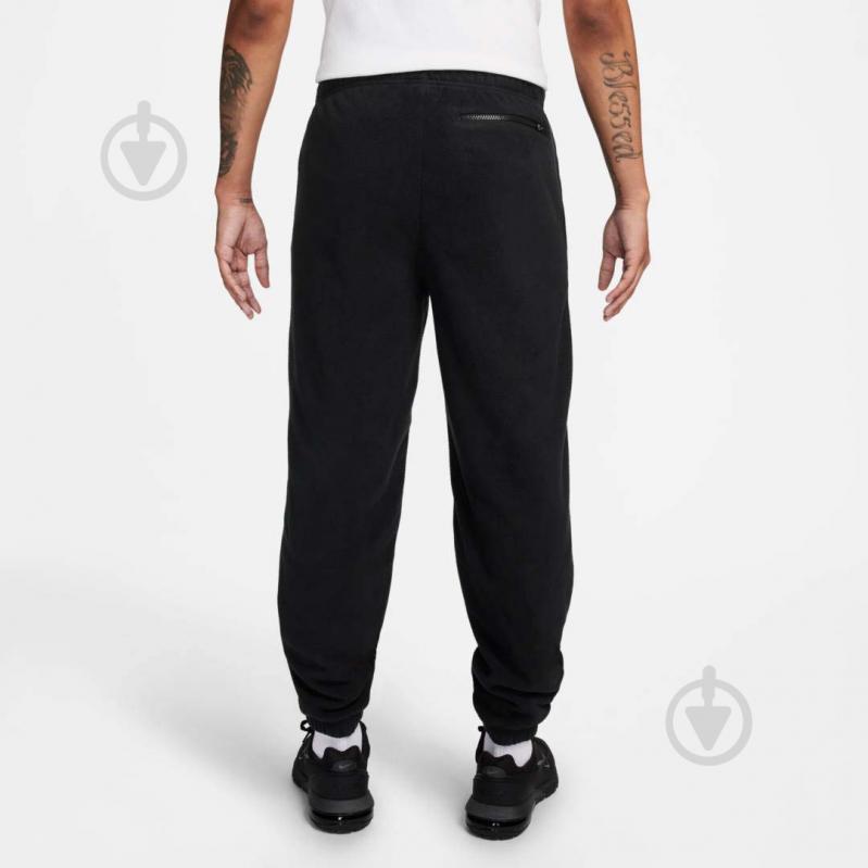 Брюки Nike M NK CLUB+ POLAR FLC CF PANT FB8384-010 р. S черный - фото 2