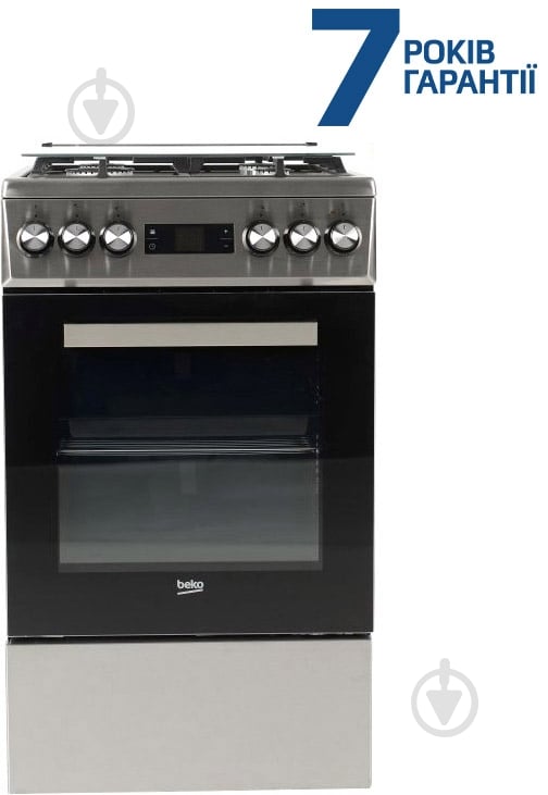 Плита комбінована Beko FSM52335DXDS - фото 1