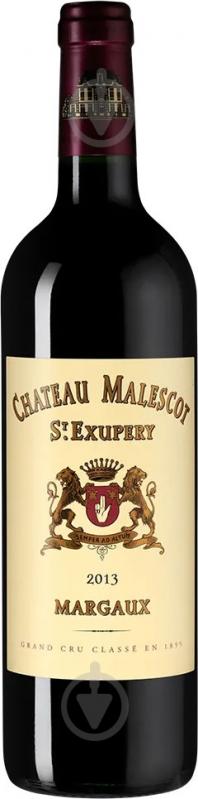 Вино Chateau Malescot-St Exupery Saint Exupery 2013 0,75 л - фото 1 Вино Chateau Malescot-St Exupery Saint Exupery 2013 0,75 л - фото 1