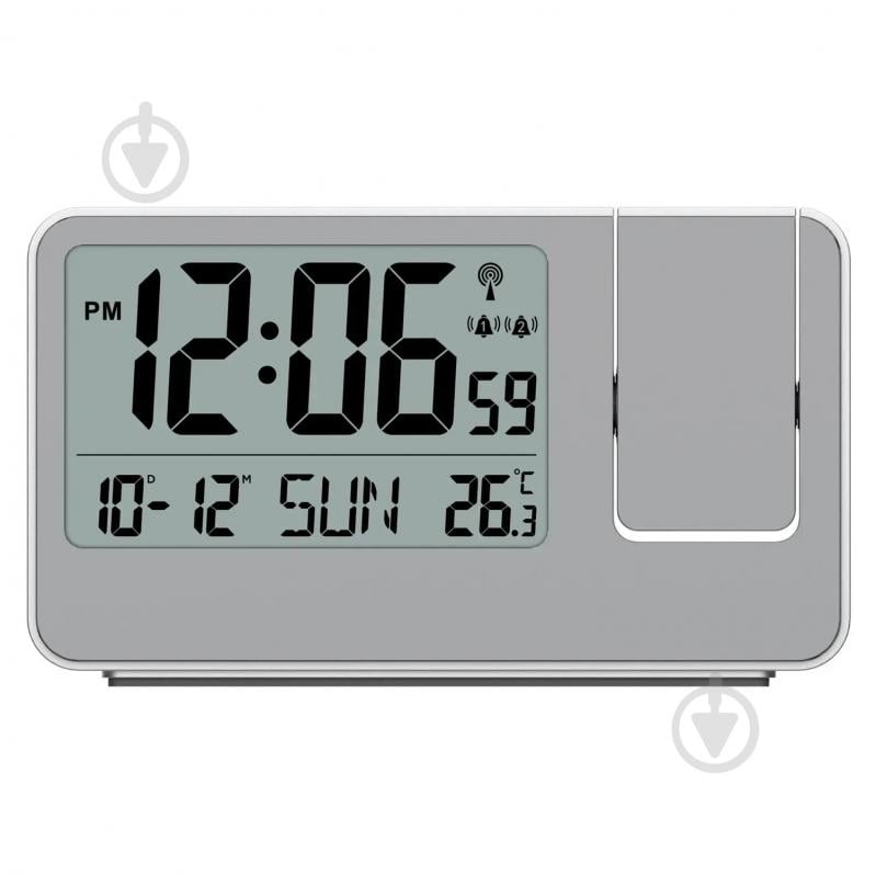 Часы проекционный Technoline WT534 Grey - фото 1 Часы проекционный Technoline WT534 Grey - фото 1