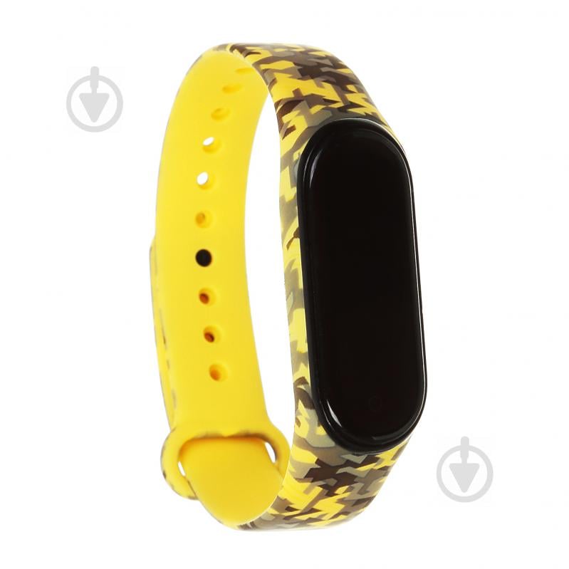 Ремешок для фитнес-браслета Armorstandart ARM-Y для Xiaomi Mi Band 4/3 Yellow (ARM56445) 56445 - фото 1