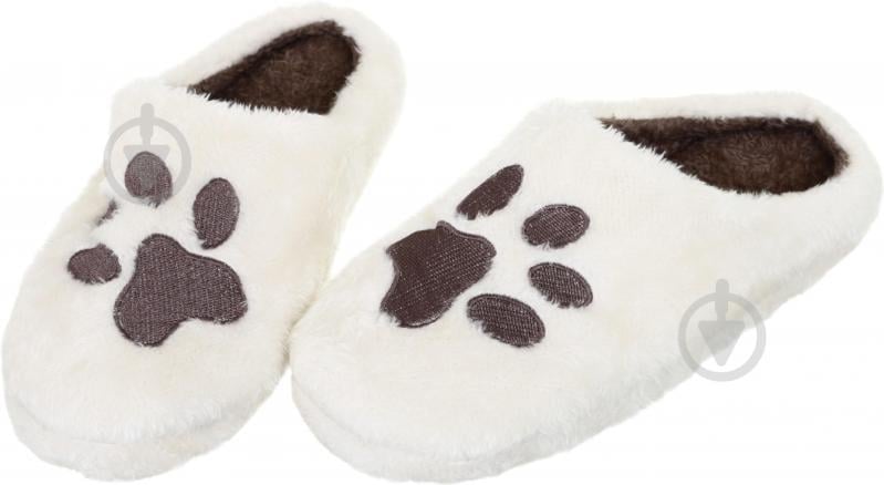 Капці домашні HW Paws р.36-37 бежевий - фото 2 Капці домашні HW Paws р.36-37 бежевий - фото 2