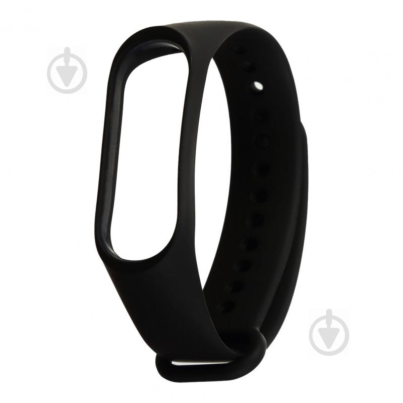 Ремінець для фітнес-браслета Armorstandart для Xiaomi Mi Band 4/3 Black (ARM51827) 51827 - фото 1