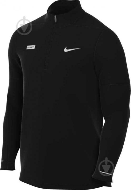 Джемпер Nike M NK DF ELMNT TOP HZ FLASH HBR FB8556-010 р.L чорний - фото 9