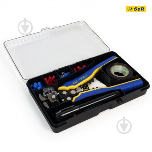 Інструмент для зняття ізоляції S&R 3 в 1 автоматичний з набором аксесуарів 580000198 - фото 4