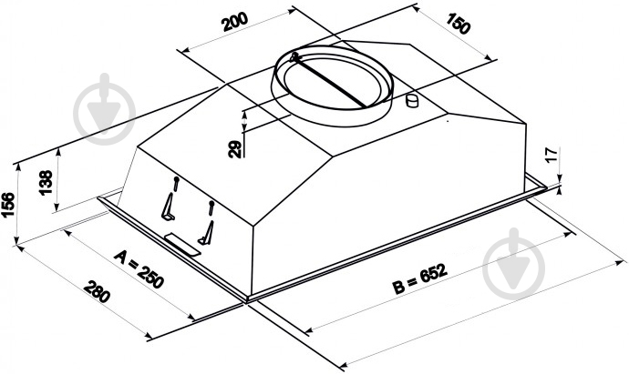 Вытяжка Eleyus Modul 960 LED SMD 70 IS - фото 9