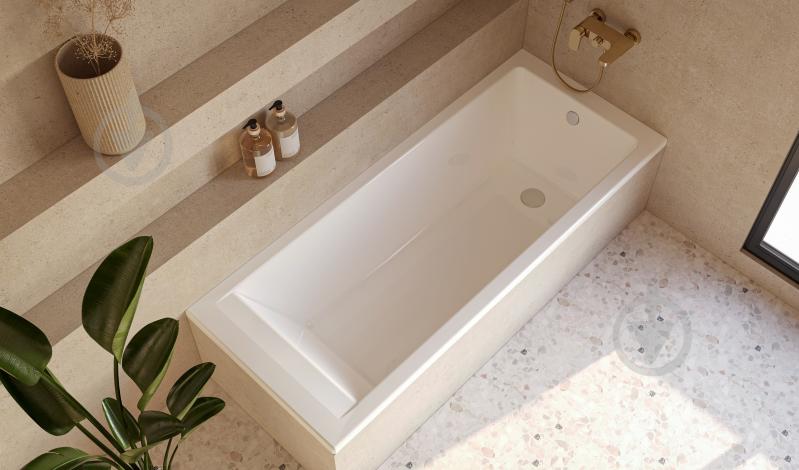 Ванна акриловая HES Forma 150х70 см с ножками - фото 2 Ванна акриловая HES Forma 150х70 см с ножками - фото 2