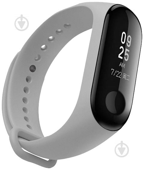 Ремешок для фитнес-браслета Armorstandart для Xiaomi Mi Band 4/3 Light Grey (ARM51828) 51828 - фото 1