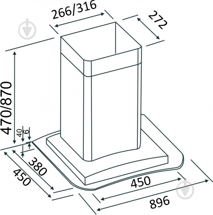 Вытяжка Eleyus 750 LED SMD 90 M IS - фото 13