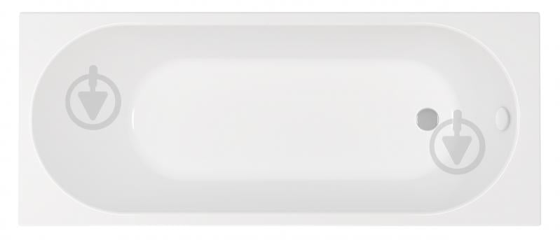 Ванна акриловая HES Evo 170х75 см с ножками - фото 1 Ванна акриловая HES Evo 170х75 см с ножками - фото 1