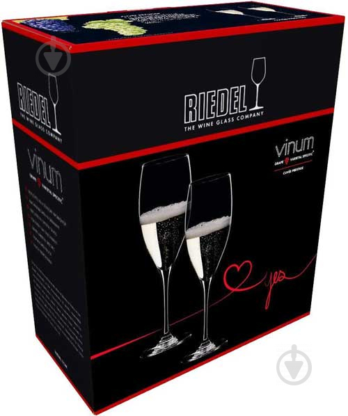 Набір бокалів для шампанського Cuvee Prestige 230 мл 2 шт. 5920032 Riedel - фото 5