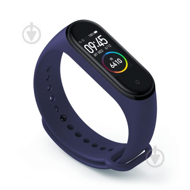 Ремешок для фитнес-браслета Armorstandart для Xiaomi Mi Band 4/3 Midnight Blue (ARM55108) 55108 - фото 1