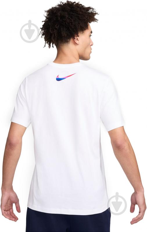 Футболка Nike ENT NK CREST TEE FV8581-100 р.S белый - фото 2