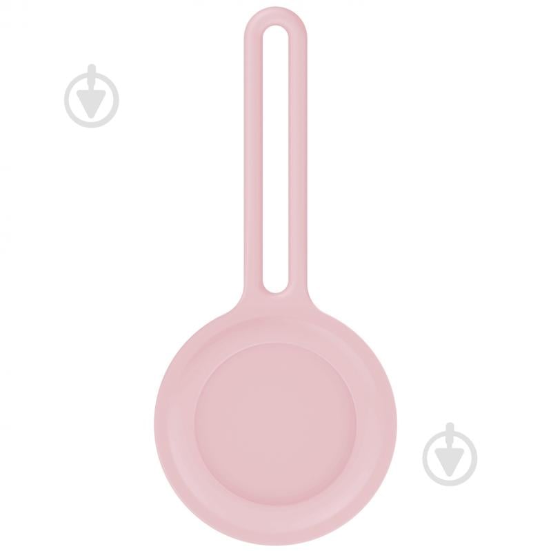 Чехол-брелок Armorstandart для AirTag Silicone Long Loop Pink (ARM58998) - фото 1