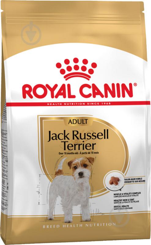 Корм сухий для дорослих собак для середніх порід Royal Canin JACK RUSSEL ADULT 1,5 кг (домашня птиця) 1,5 кг - фото 1