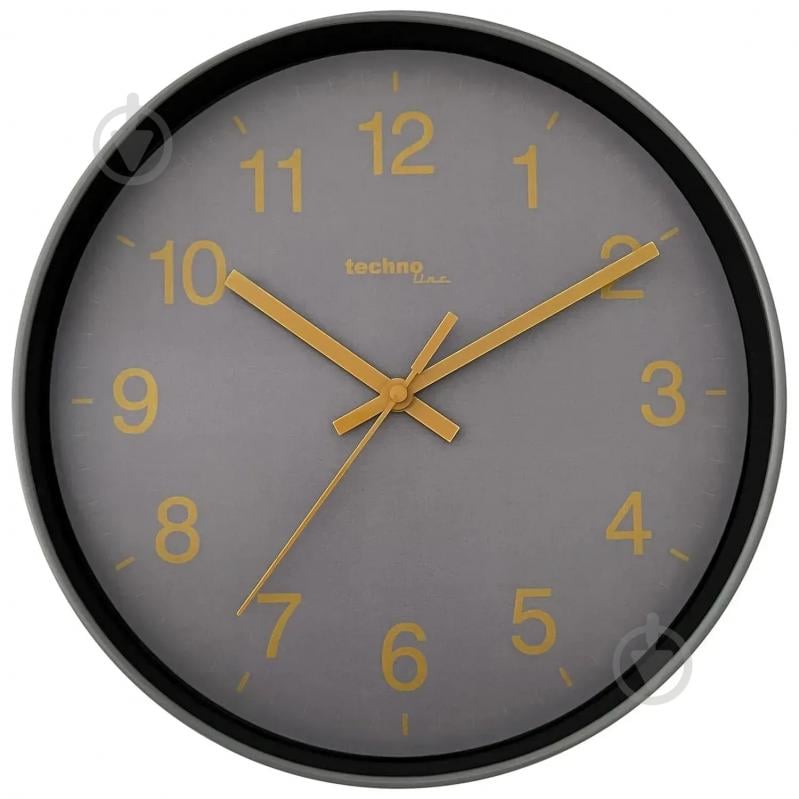 Часы настенные WT7525 Grey Technoline - фото 1 Часы настенные WT7525 Grey Technoline - фото 1