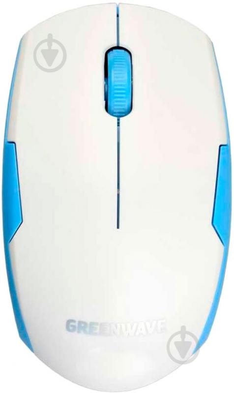 Мышь Greenwave Heathrow white/blue - фото 1