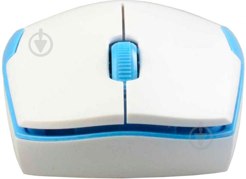Мышь Greenwave Heathrow white/blue - фото 2