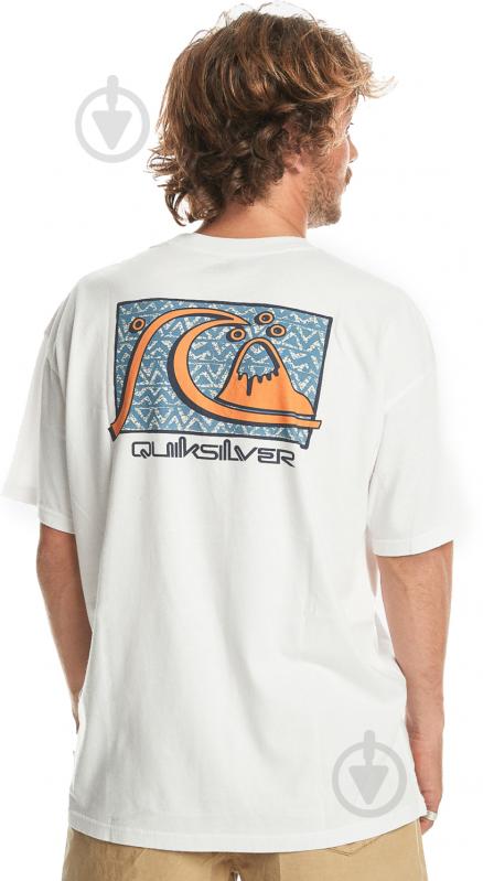 Футболка Quiksilver TAKE US BACK BUBBLE SS EQYZT07652-WBB0 р.XL білий - фото 2