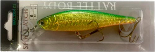 Воблер Balzer Shallow Minnow FL Gold/Red/Green 12 см - фото 1