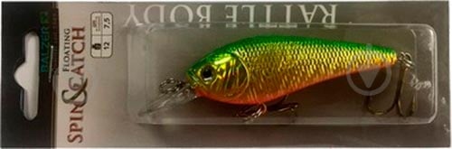 Воблер Balzer Shallow Shad FL Gold/Red/Green 12 см - фото 1