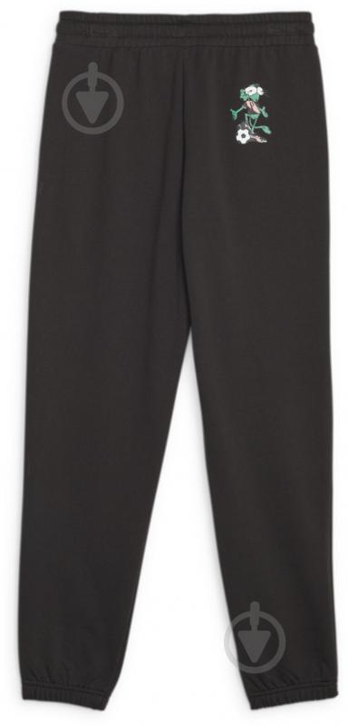 Брюки Puma CLASSICS SUPER PUMA SWEATPANTS TR B 62263101 р. 152 черный - фото 2