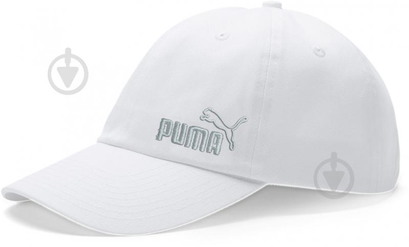 Кепка Puma Ess Cap II 02254304 OS белый - фото 1