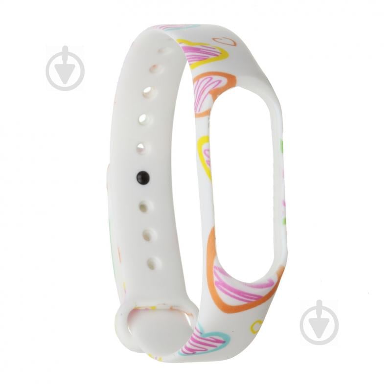 Ремінець для фітнес-браслета Armorstandart для Xiaomi Mi Band 4/3 Hearts (ARM52063) 52063 - фото 1