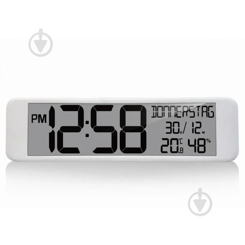 Годинник настінний WS8120 White Technoline - фото 1 Годинник настінний WS8120 White Technoline - фото 1