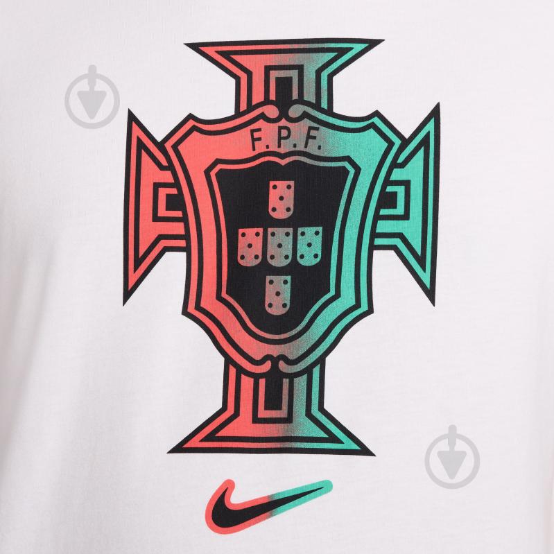 Футболка Nike FPF NK CREST TEE FV8586-100 р.XL белый - фото 4