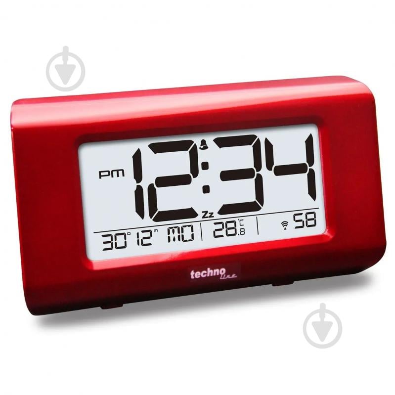 Годинник настільний WT197 Red Technoline - фото 3