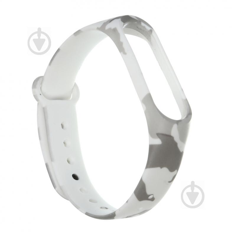 Ремешок для фитнес-браслета Armorstandart для Xiaomi Mi Band 4/3 Khaki White (ARM55640) 55640 - фото 2