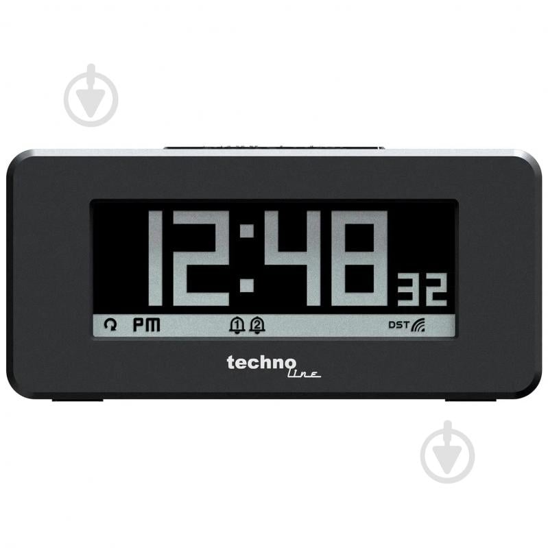 Часы настольные WT295 Black Technoline - фото 1