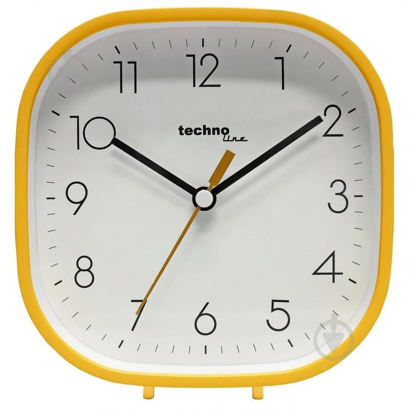Часы настольные Modell N Yellow Technoline - фото 1