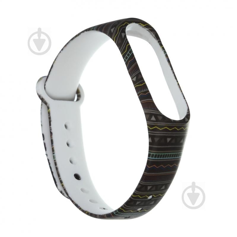 Ремешок для фитнес-браслета Armorstandart для Xiaomi Mi Band 4/3 Ornament (ARM55649) 55649 - фото 2