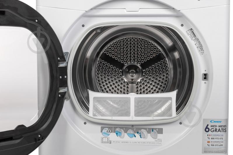 ВИТРИНА! Сушильная машина Candy CSO4 H7A1TBE-S - фото 12 ВИТРИНА! Сушильная машина Candy CSO4 H7A1TBE-S - фото 12