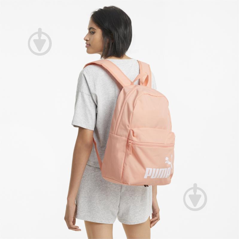 Рюкзак Puma Phase Backpack SS21 07548754 оранжевый - фото 3