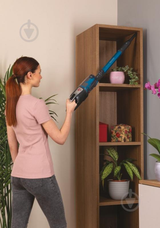 Пилосос акумуляторний Hoover HF522STP 011 grey/blue - фото 16