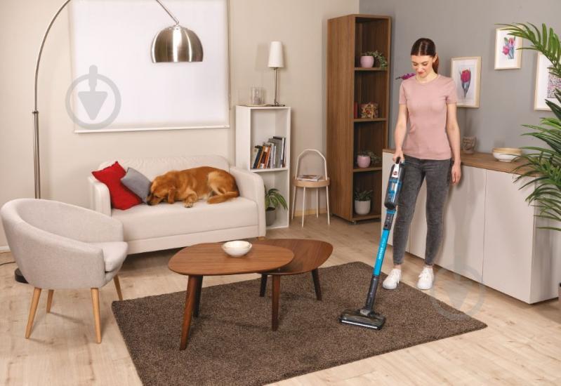 Пилосос акумуляторний Hoover HF522STP 011 grey/blue - фото 22