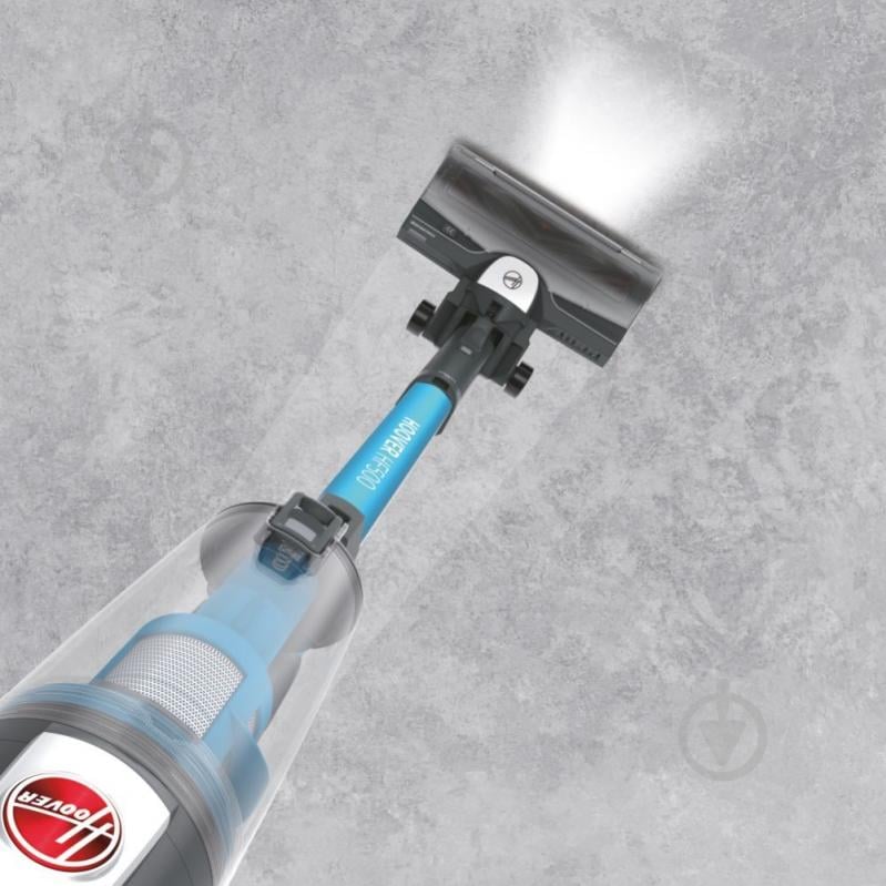 Пилосос акумуляторний Hoover HF522STP 011 grey/blue - фото 23