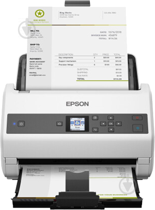 Документ-сканер Epson WorkForce DS-870 (B11B250401) - фото 1