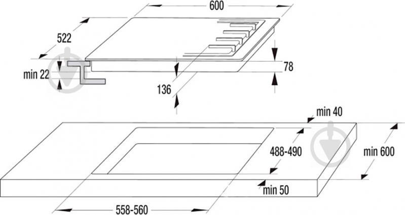 Варильна поверхня газова Gorenje GTW641SYW - фото 4