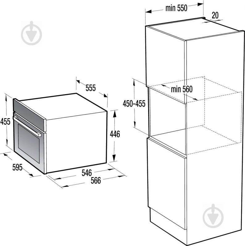 Духовой шкаф Gorenje BCS547ORAW - фото 3