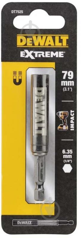 Держатель бит DeWalt магнитный 79 мм 1 шт. 1 шт. DT7525 - фото 1