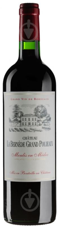Вино Chateau La Bernede Grand Poujeaux 2011 0,75 л - фото 1