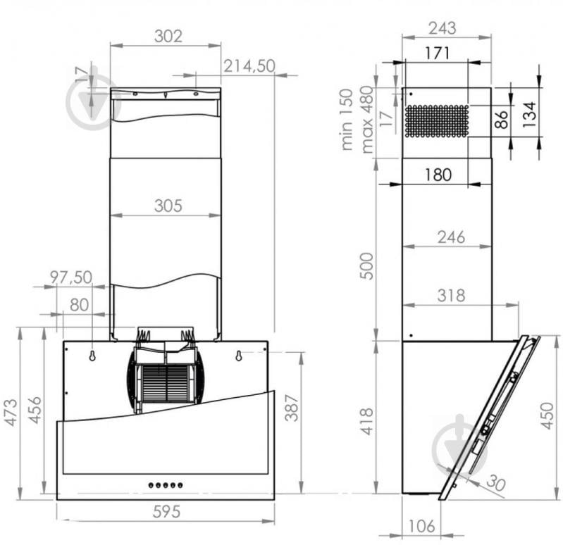 Вытяжка Gorenje WHI6SYB SIMPLICITY - фото 5