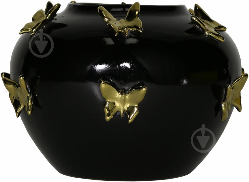 Ваза Grand Kerama Бабочки 51140985 22 см - фото 1