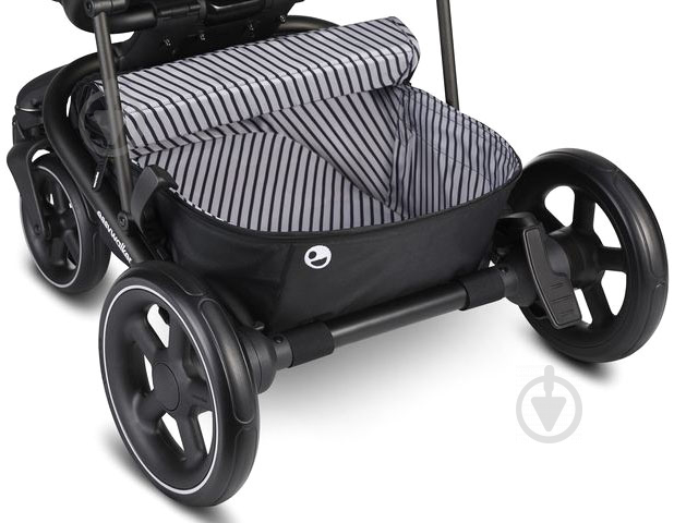 Коляска универсальная Easywalker 2в1 Harvey 2 Premium Onyx Black - фото 6