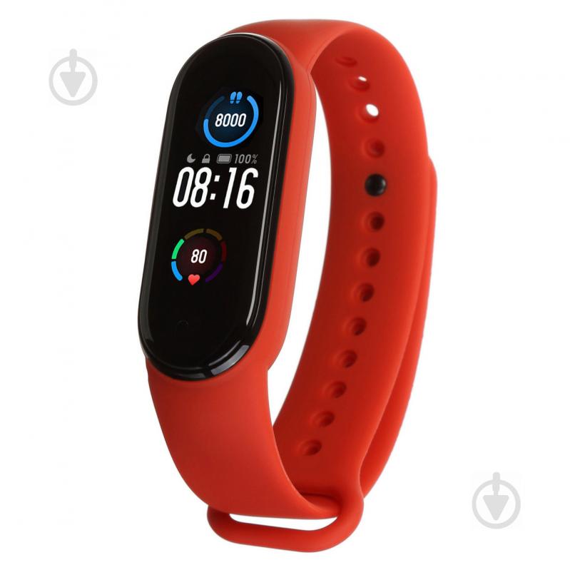 Ремінець для фітнес-браслета Armorstandart для Xiaomi Mi Band 6/5 Flame 57004 - фото 1